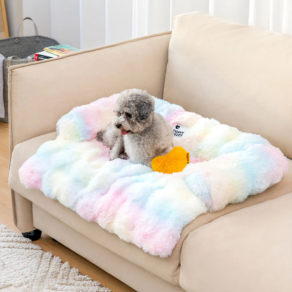 Fluffy Calming Dog Bed/Sofa Protector