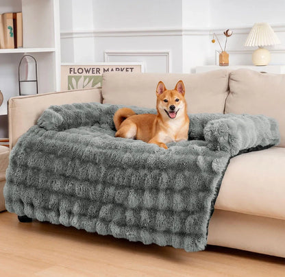 Fluffy Calming Dog Bed/Sofa Protector