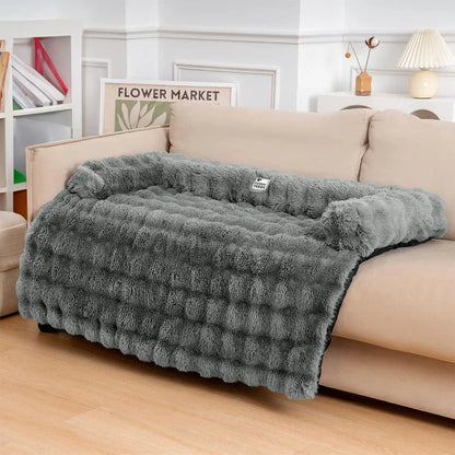 Fluffy Calming Dog Bed/Sofa Protector