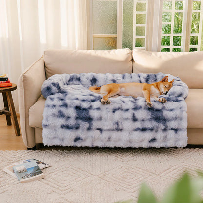 Fluffy Calming Dog Bed/Sofa Protector